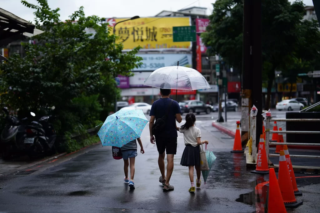 Calendar for visiting Taiwan during typhoon season months