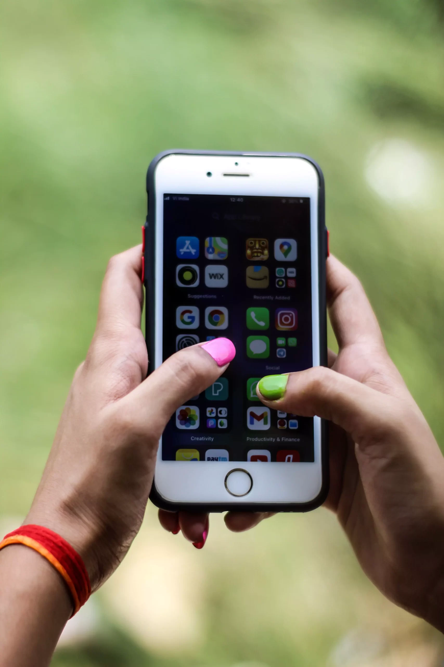 Traveler online with strong mobile internet exploring Taiwan