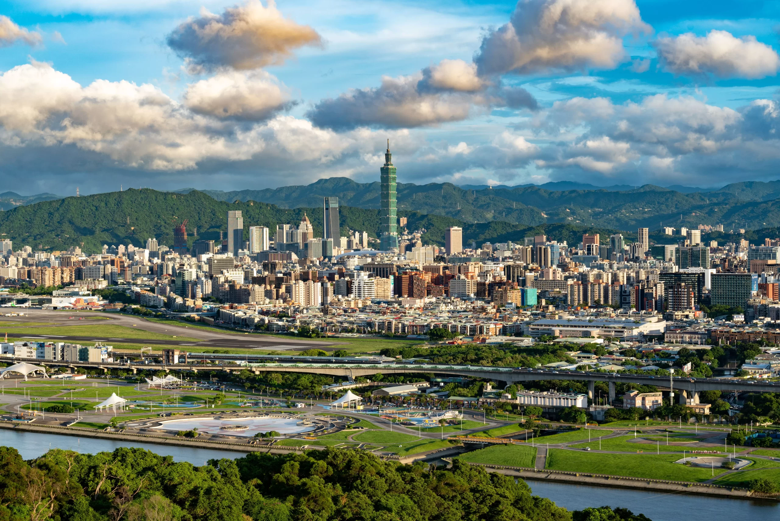Traveler setting up a Taiwan eSIM at home before flying